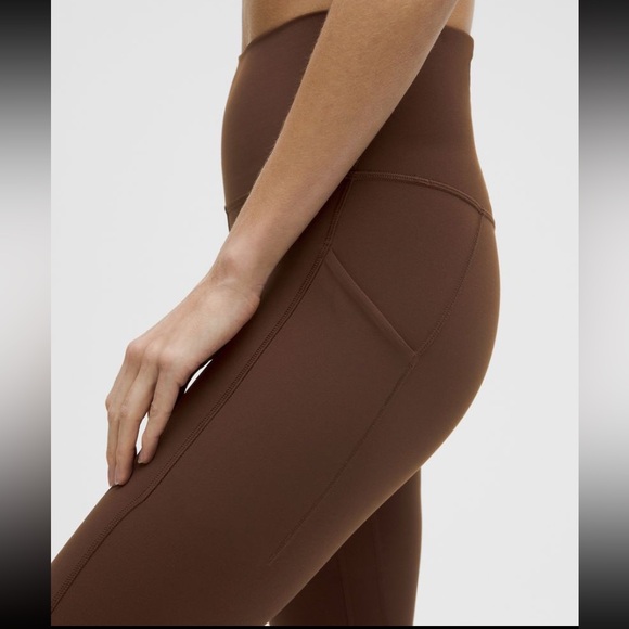 lululemon athletica Pants - Lululemon Athletica Brown High-Waisted Leggings